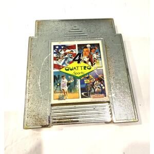 4 Quattro Sports NES Video Game Multiplayer Nintendo